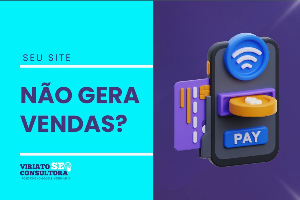 Site não gera vendas