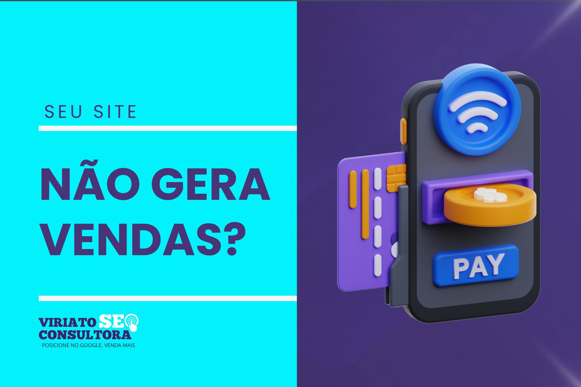 Site não gera vendas